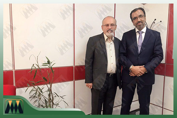 با دکتر محمدحسین ادیب
