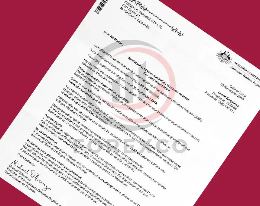 Forexco Trading PTY LTD